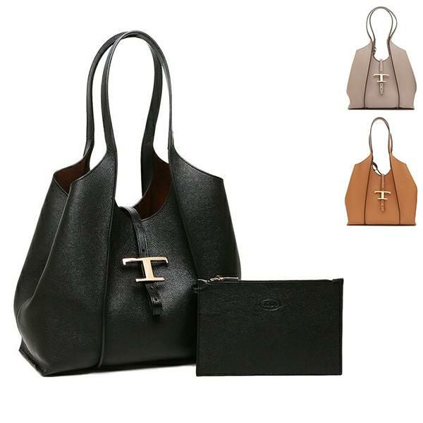 新品同様 トッズ TOD's レディース Tタイムレス ワンショルダーバッグ XBWTSAX0000ROR L015 TOD'S（トッズ） バッグ ハンドバッグ ショルダーバッグ T タイムレス