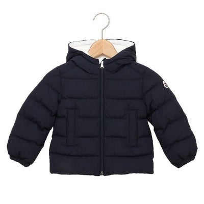 モンクレール ベビー服 子供服 ダウンジャケット ネイビー ベビー 