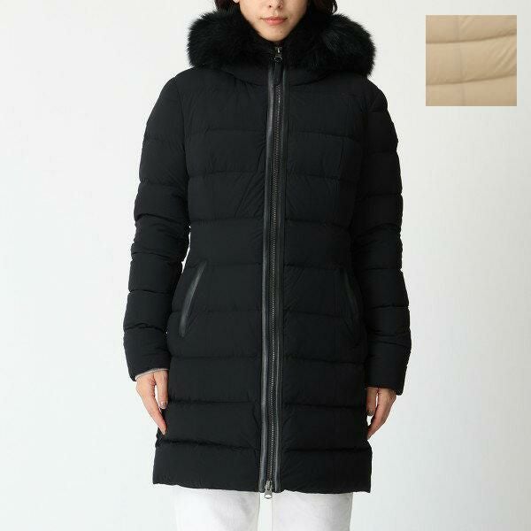 マッカージュ ダウンジャケット コート カーラ シェイプライン