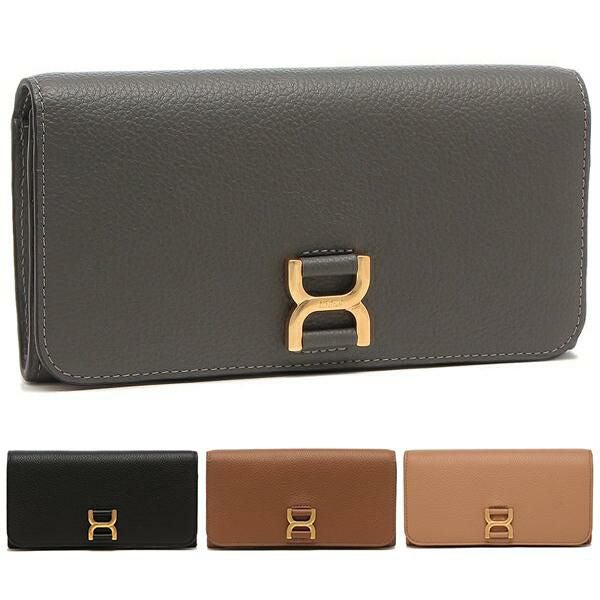 新品未使用　クロエ財布　マーシー Chloe（クロエ） 長財布 レディース マーシー ブラック CHLOE