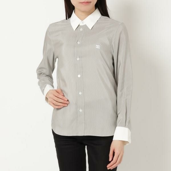 セリーヌ シャツ ブラウス ロミーシャツ トリオンフ グレー レディース