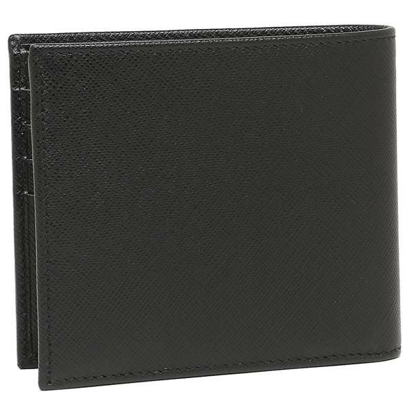 プラダ 二つ折り財布 メンズ PRADA 2MO738 QHH F0002 ブラック 詳細画像