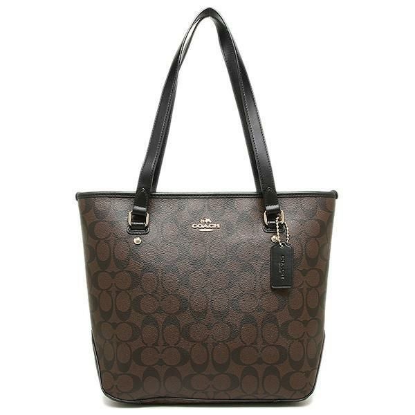 コーチ バッグ COACH F58294 シグネチャー ジップトップ トートバッグ