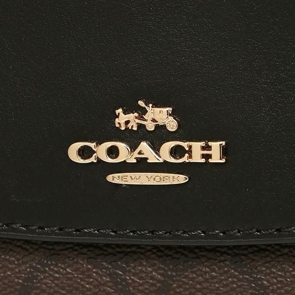 COACH長財布 ブラウン ブラックシグネチャーF54022 コーチ 長財布 シグネチャー レディース COACH F54022 | AXES