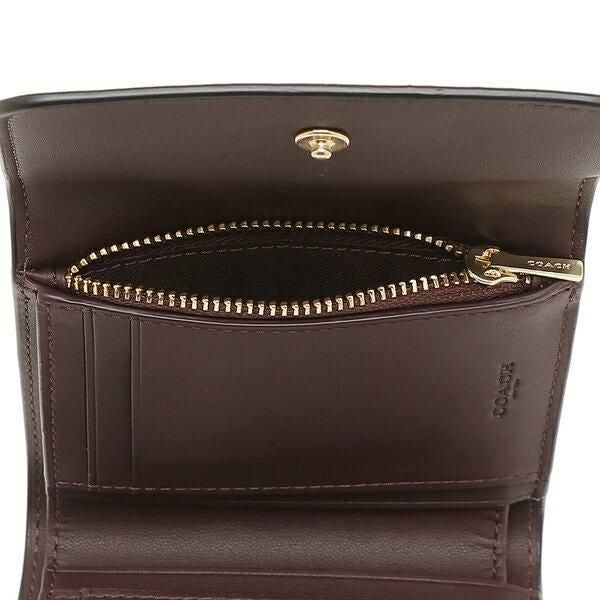 コーチ 二つ折り財布 シグネチャー ミニ財布 レディース COACH F87589 詳細画像