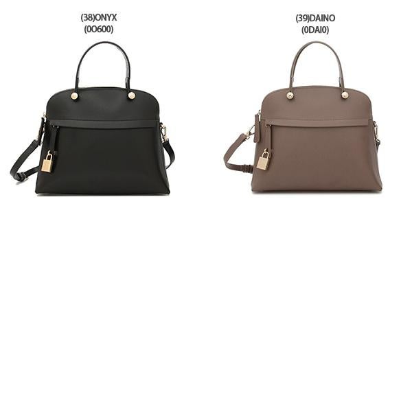 フルラ ハンドバッグ ショルダーバッグ パイパー Mサイズ レディース FURLA BAQNFPI ARE000 KO000 PIPER M DOME 無地 詳細画像