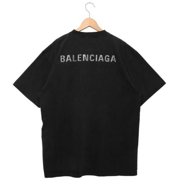 バレンシアガ Tシャツ カットソー ブラック レディース BALENCIAGA