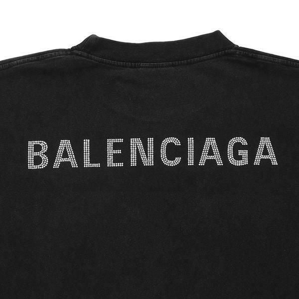 バレンシアガ Tシャツ カットソー ブラック レディース BALENCIAGA