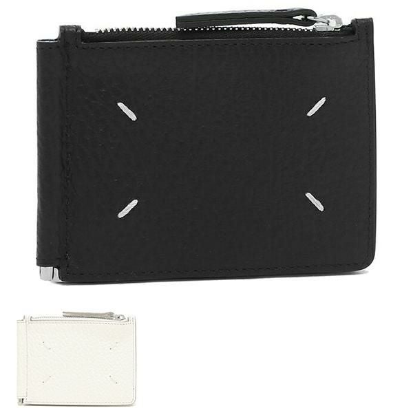 メゾンマルジェラ 二つ折り財布 ミニ財布 ブラック メンズ レディース