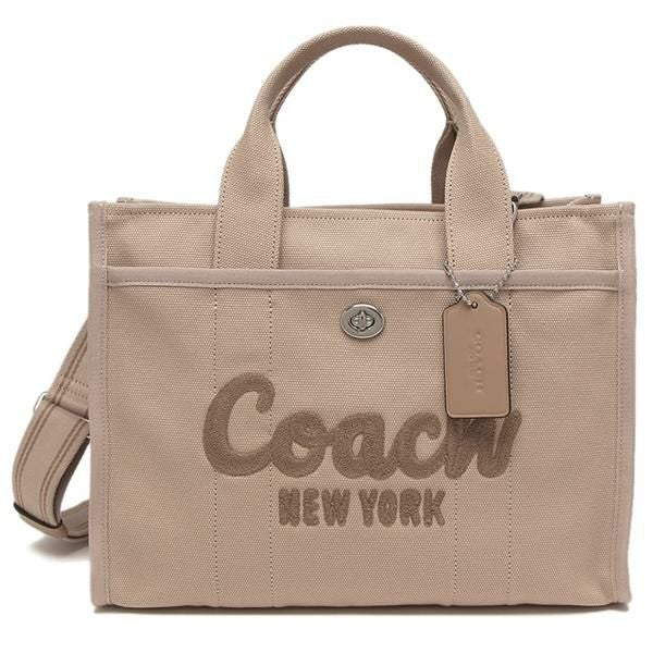 コーチ ハンドバッグ トートバッグ カーゴ ベージュ レディース COACH