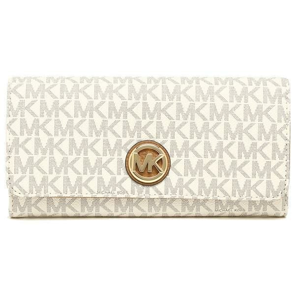 マイケルコース 財布 MICHAEL KORS 35T7GFTE1B FULTON FLAP CONTINENTAL レディース 長財布 詳細画像