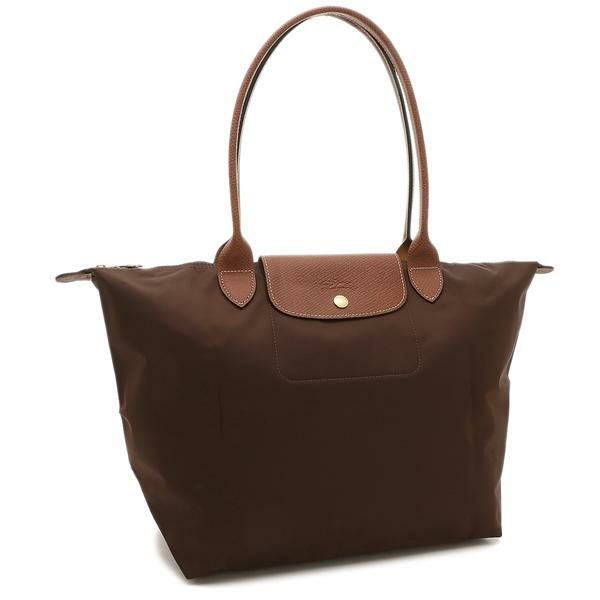 ロンシャン トートバッグ プリアージュ Lサイズ ブラウン レディース