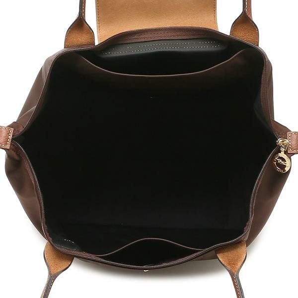 ロンシャン トートバッグ プリアージュ Lサイズ ブラウン レディース