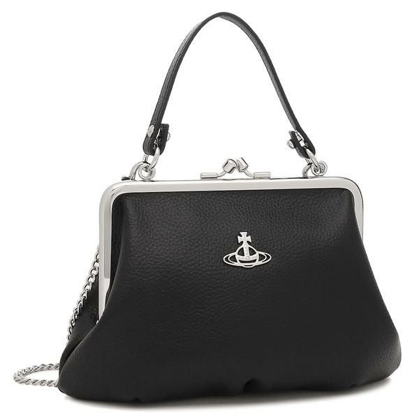 ヴィヴィアンウエストウッド ハンドバッグ グラニー ブラック