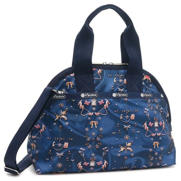 レスポートサック　ボアバッグ LeSportsac レスポートサック ラージ ボストンバッグ 黒 (LeSportsac