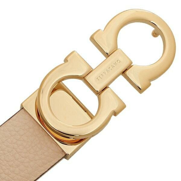 フェラガモ ベルト ベージュ レディース Salvatore Ferragamo 23A565