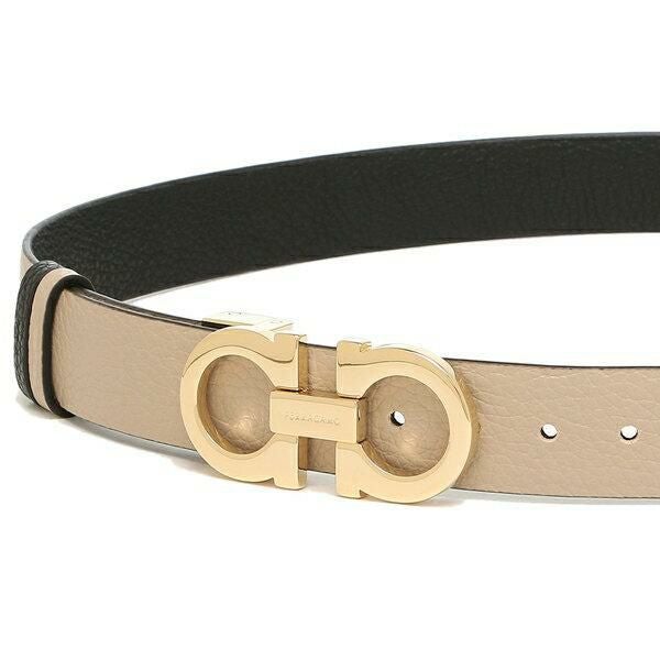 フェラガモ ヴァラ ベルト ベージュ Salvatore Ferragamo Beige Vara Bow Belt フェラガモ ヴァラ ベルト