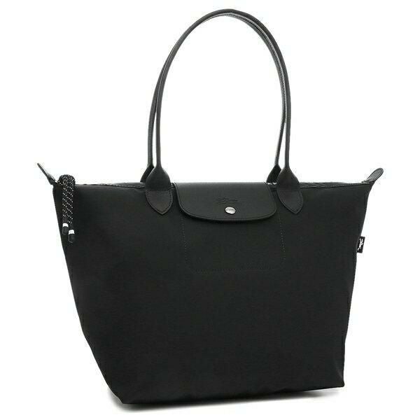 ロンシャン トートバッグ ル プリアージュ エナジー Lサイズ ブラック
