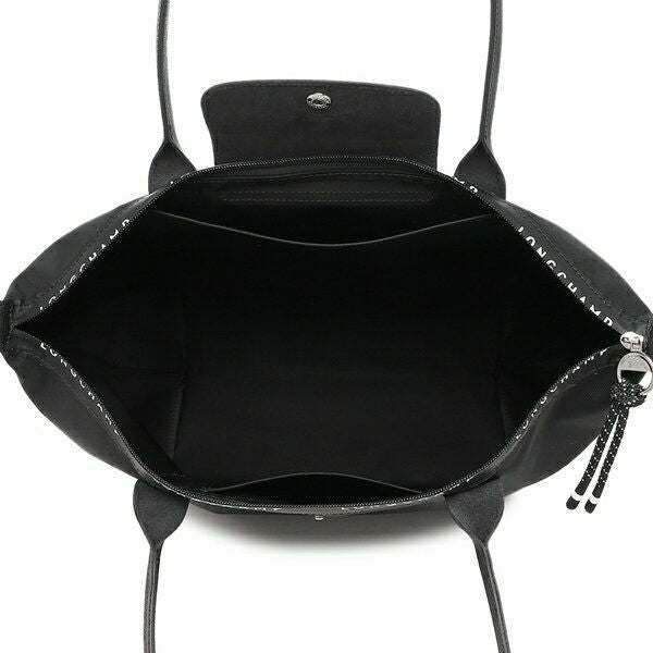 ロンシャン トートバッグ ル プリアージュ エナジー Lサイズ ブラック