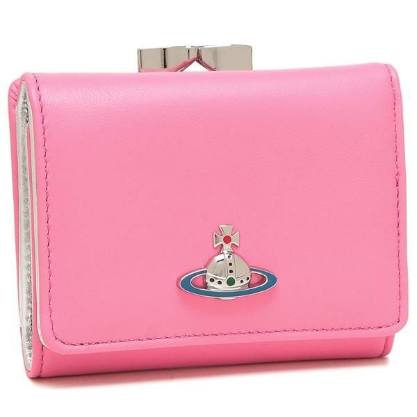 Vivienne Westwood 3つ折り財布 / サフィアーノピンク ヴィヴィアン ウエストウッド Vivienne Westwood 3つ折り財布