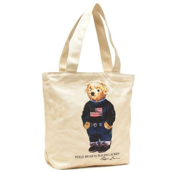 ポロラルフローレン トートバッグ ベージュ レディース POLO RALPH ポロラルフローレン トートバッグ ベージュ レディース POLO RALPH