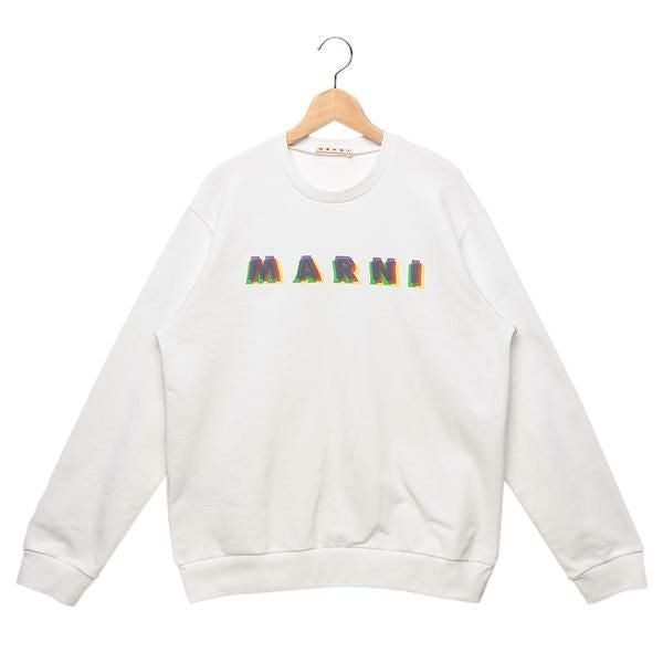 マルニ 子供服 スウェット ロゴプリント ホワイト キッズ MARNI M01612 マルニ 子供服 スウェット ロゴプリント ホワイト キッズ MARNI M01612