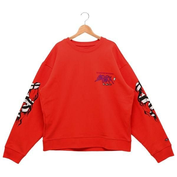 Ganni ガニー　ロゴTシャツ　オレンジ GANNI（ガニー） Tシャツ カットソー ホワイト オレンジ レディース