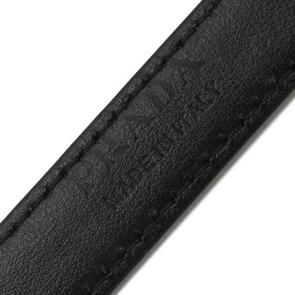 プラダ ベルト トライアングルロゴ ブラック レディース PRADA 1CC499
