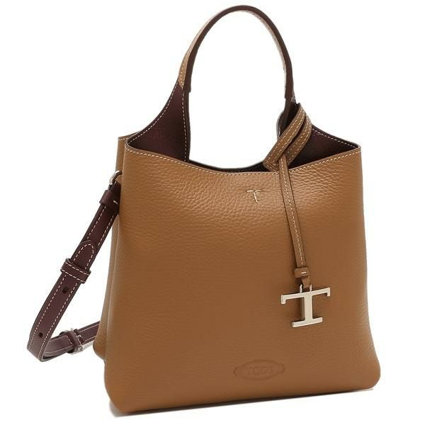 トッズ ハンドバッグ ショルダーバッグ 2WAY ブラウン レディース TODS