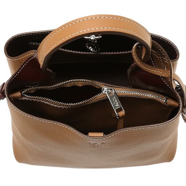 トッズ ハンドバッグ ショルダーバッグ 2WAY ブラウン レディース TODS
