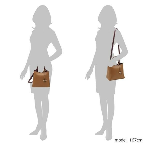 トッズ ハンドバッグ ショルダーバッグ 2WAY ブラウン レディース TODS