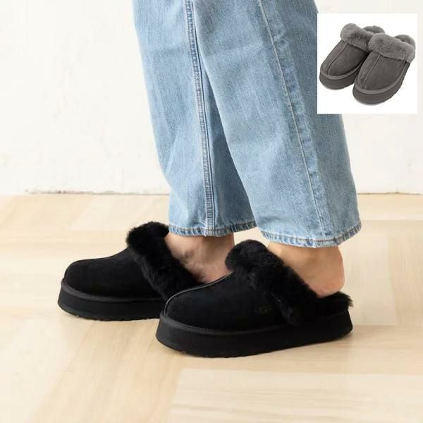 靴 UGG Dex Slip On Loafers 29cm UGG Dex Indoor Outdoor Suede Wool Slip On Slipper Loafer Men's