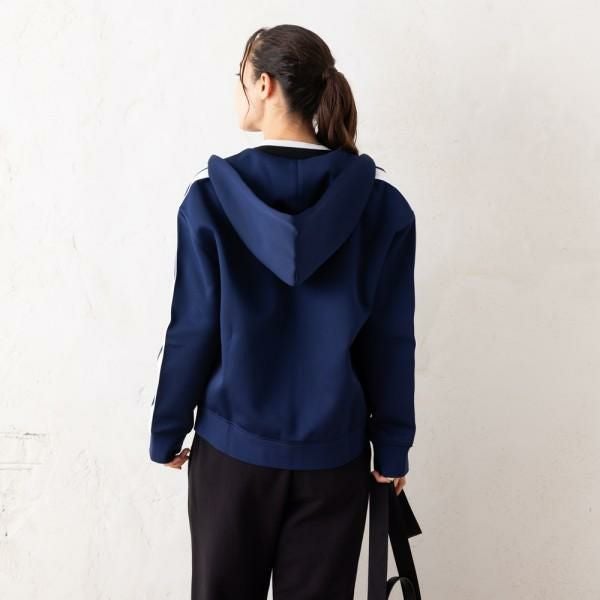 LOEWE ロエベ　ネイビー フード付きパーカー ロエベ パーカー フーディー フーデッド トラックスーツ ジャケット