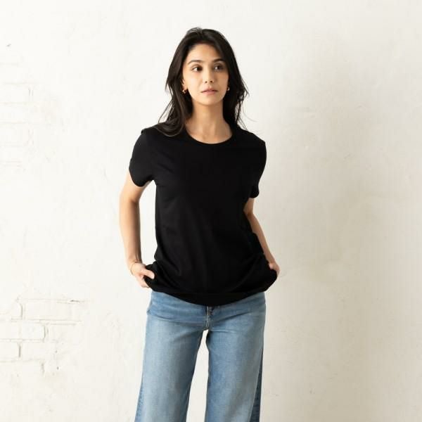 バレンシアガ Tシャツ カットソー ブラック レディース BALENCIAGA