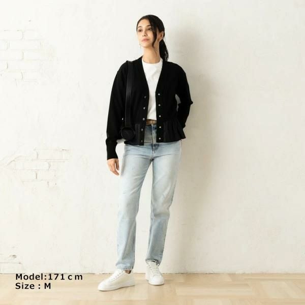 モンクレール カーディガン ボレロ ブラック レディース MONCLER