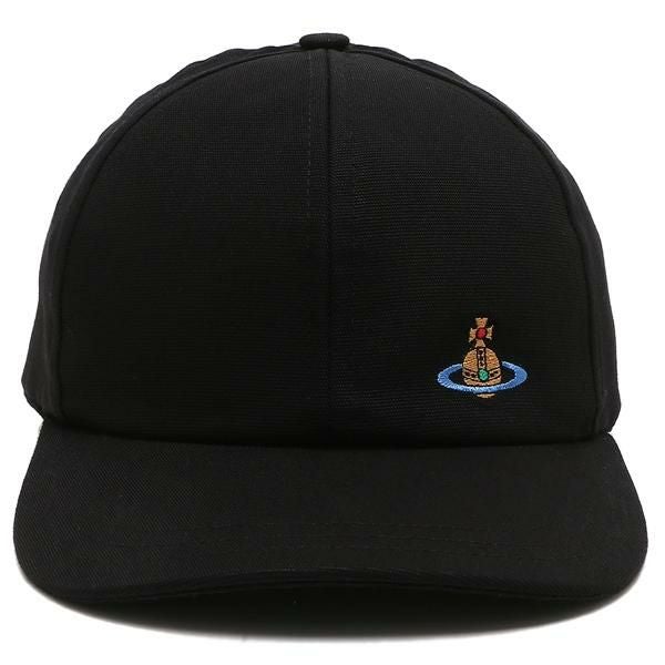 Vivienne Westwood ブラックキャップ Vivienne Westwood: Black Baseball Cap | SSENSE