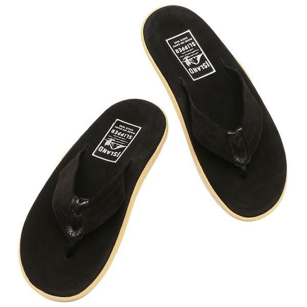  SLIPPER ブラック トングサンダル アイランドスリッパ サンダル クラシック トングサンダル ブラック