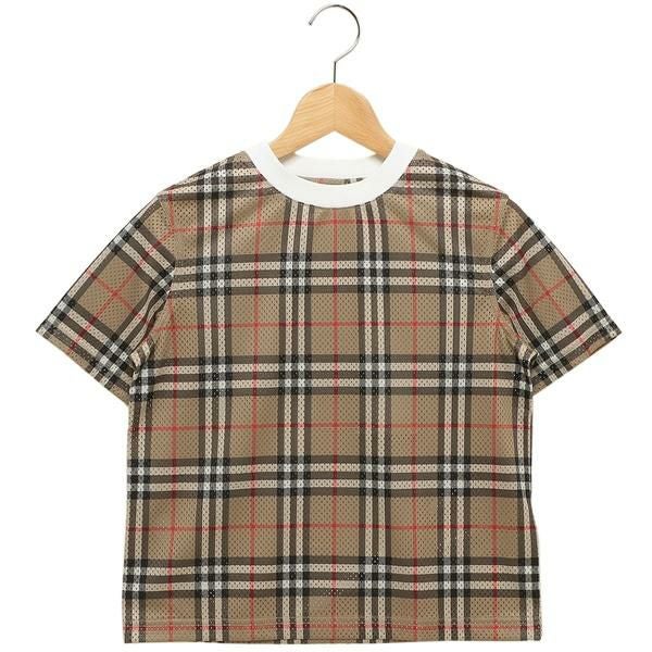 バーバリーキッズ☆Tシャツ☆size12 バーバリー 子供服 Tシャツ カットソー ベージュ キッズ BURBERRY