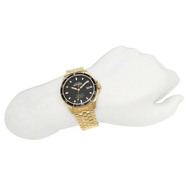 ヴィヴィアンウエストウッド 時計 VIVIENNE WESTWOOD VV181BKGD メンズ腕時計 ウォッチ ブラック/イエローゴールド 詳細画像