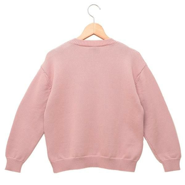 FENDI シルク100% ハイネックニット ピンク フェンディ 子供服 ニット セーター ピンク ホワイト キッズ FENDI