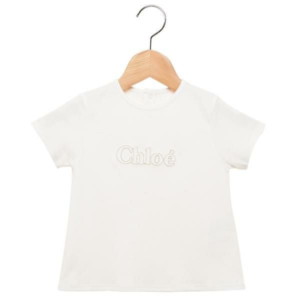 クロエ Tシャツ カットソー 子供服 ホワイト ガールズ CHLOE C20109