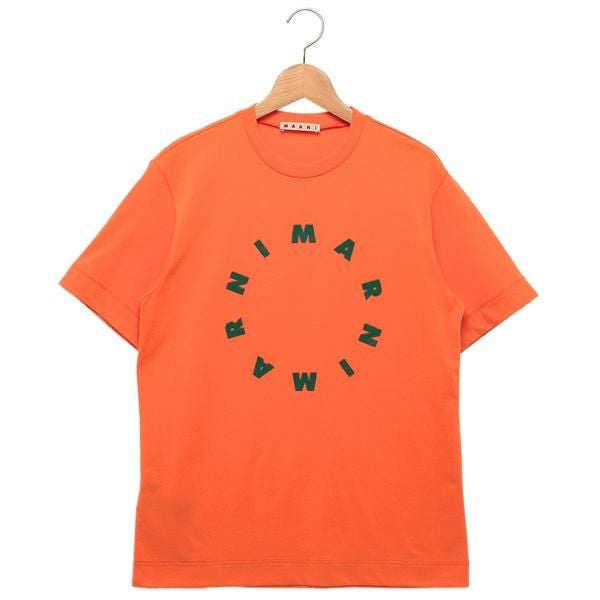 マルニ Tシャツ カットソー 子供服 オレンジ ガールズ MARNI M01069