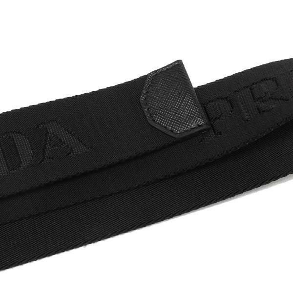 プラダ ベルト トライアングルロゴ ブラック メンズ PRADA 2CN085 2DKF