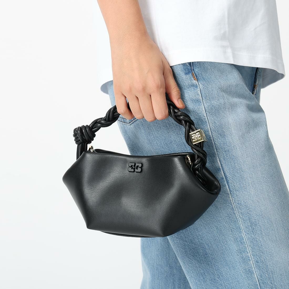 ガニー ハンドバッグ ブラック レディース GANNI A5379 099 | AXES