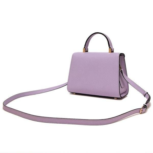 ヴァレクストラ　ビジネスバッグ　2way　レザー　パープル　美品☆ ヴァレクストラ ハンドバッグ ショルダーバッグ イジィデ マイクロ