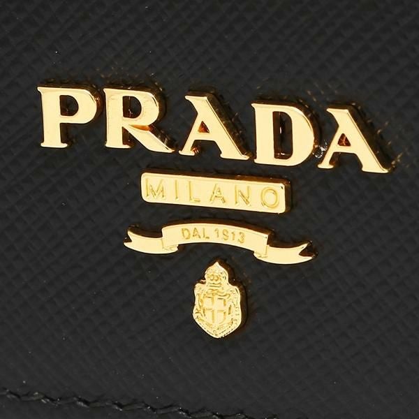 プラダ 折財布 レディース PRADA 1MV204 QWA F0002 ブラック | AXES