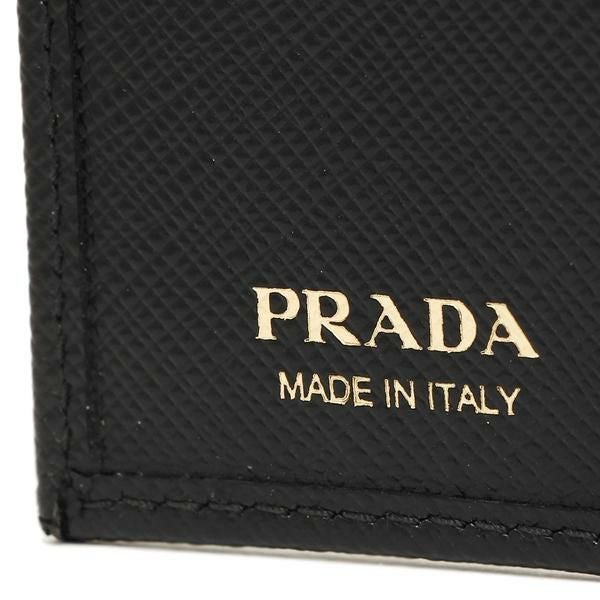 プラダ 折財布 レディース PRADA 1MV204 QWA F0002 ブラック | AXES