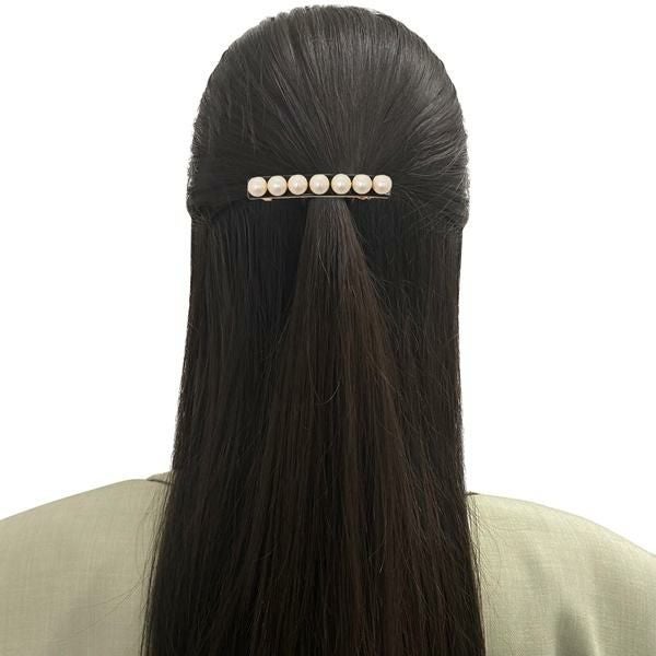 アレクサンドルドゥパリ ヘアアクセサリー タイムレス パール ヘアピン