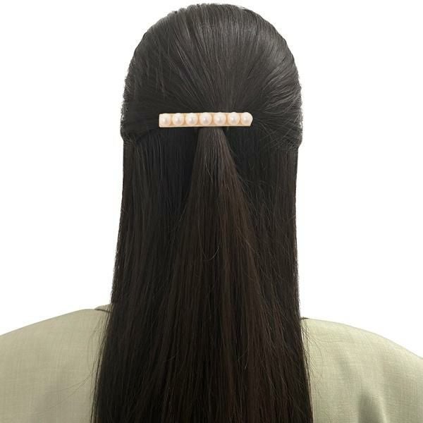 アレクサンドルドゥパリ ヘアアクセサリー タイムレス パール ヘアピン