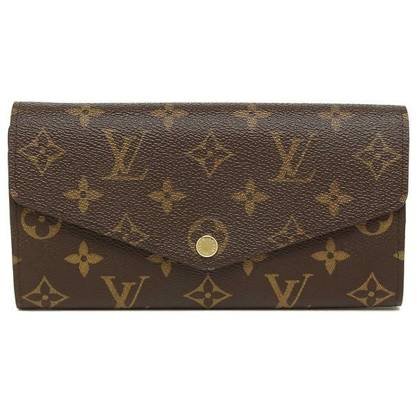 ルイ・ヴィトン 長財布 ブラウン ルイヴィトン 長財布 LOUIS VUITTON M62235 ブラウン/ピンク | AXES
